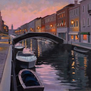 Nightfall On The Canal